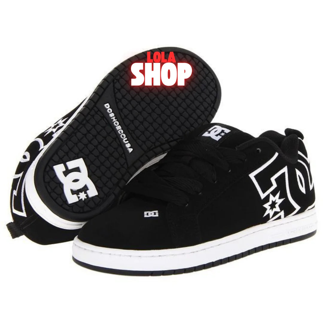 DC COURT GRAFFIK: HIGH QUALITY UNISEX + OBSEQUIO PAR ADICIONAL CORDONES + 50% DESCUENTO Y ENVIO GRATIS