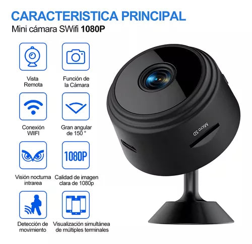 Mini Cámara WiFi Full HD — Combo Oferta X2