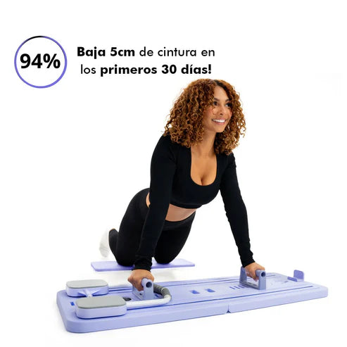 Kit de Fortalecimiento pilates + kit 3 Bandas Elasticas + Curso en video