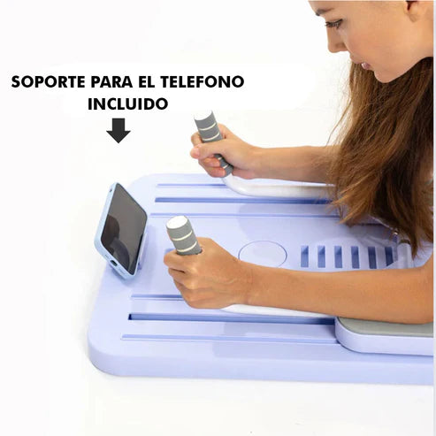 Kit de Fortalecimiento pilates + kit 3 Bandas Elasticas + Curso en video