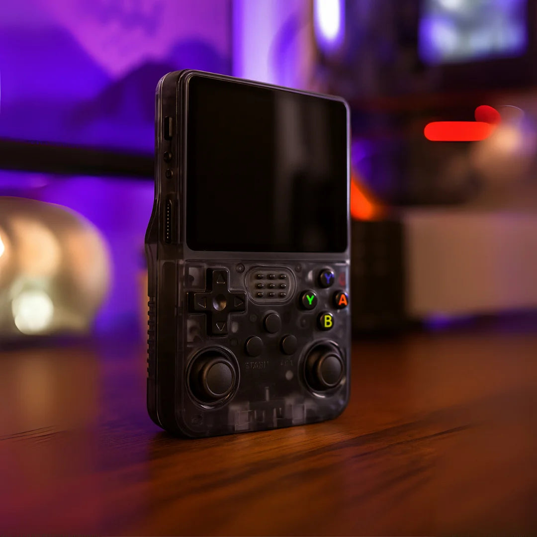 CONSOLA RETRO R36S ORIGINAL + ALMACENAMIENTO 64GB + 15 MIL JUEGOS 🔥