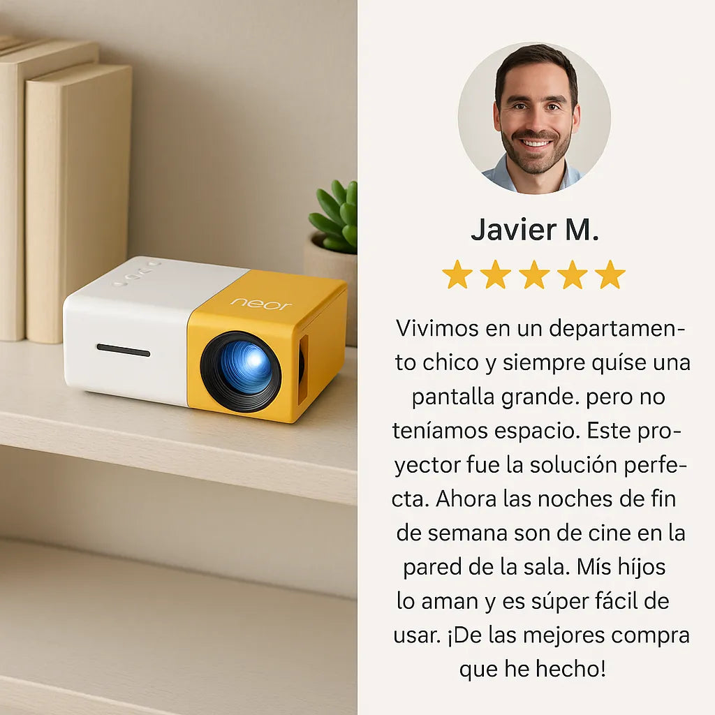 MINI PROYECTOR LED FULL HD