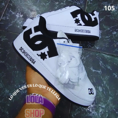 DC COURT GRAFFIK: HIGH QUALITY UNISEX + PAR ADICIONAL CORDONES + ENVÍO GRATIS