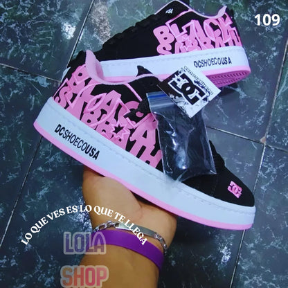 DC COURT GRAFFIK: HIGH QUALITY UNISEX + PAR ADICIONAL CORDONES + ENVÍO GRATIS