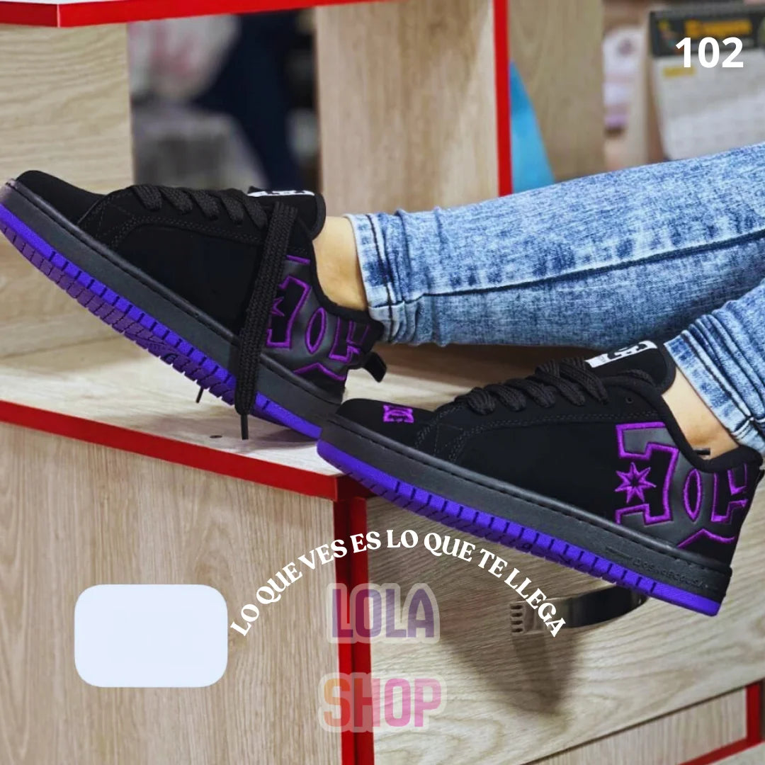 DC COURT GRAFFIK: HIGH QUALITY UNISEX + PAR ADICIONAL CORDONES + ENVÍO GRATIS