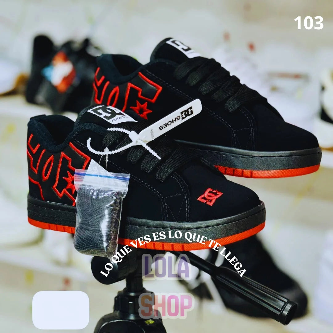 DC COURT GRAFFIK: HIGH QUALITY UNISEX + PAR ADICIONAL CORDONES + ENVÍO GRATIS