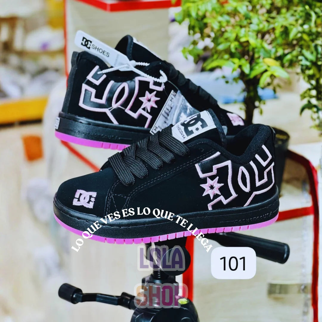 DC COURT GRAFFIK: HIGH QUALITY UNISEX + PAR ADICIONAL CORDONES + ENVÍO GRATIS