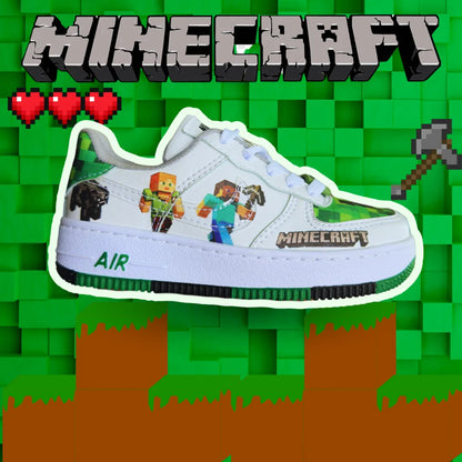 TENIS MINECRAFT 2025 UNISEX 100% HECHOS A MANO