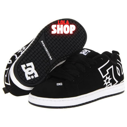 DC COURT GRAFFIK: HIGH QUALITY UNISEX + OBSEQUIO PAR ADICIONAL CORDONES + 50% DESCUENTO Y ENVIO GRATIS