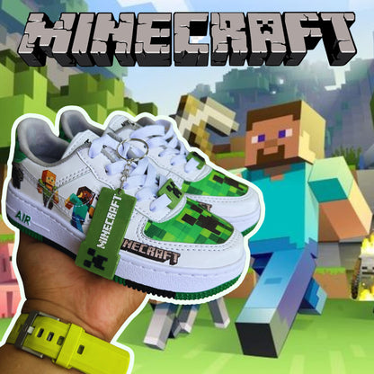 TENIS MINECRAFT 2025 UNISEX 100% HECHOS A MANO