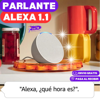 PARLANTE ALEXA + CABLE ALIMENTACIÓN Y CAJA + ENVIO GRATIS