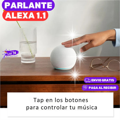 PARLANTE ALEXA + CABLE ALIMENTACIÓN Y CAJA + ENVIO GRATIS