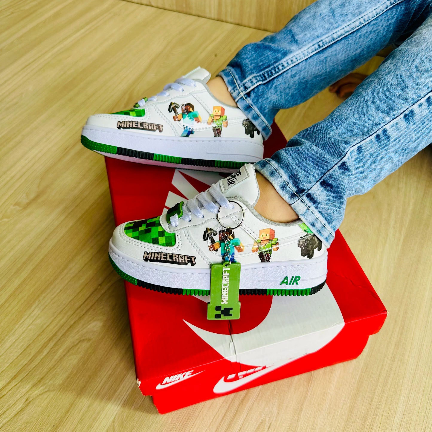 TENIS MINECRAFT 2025 UNISEX 100% HECHOS A MANO