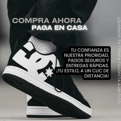 DC COURT GRAFFIK: HIGH QUALITY UNISEX + OBSEQUIO PAR ADICIONAL CORDONES + 50% DESCUENTO Y ENVIO GRATIS
