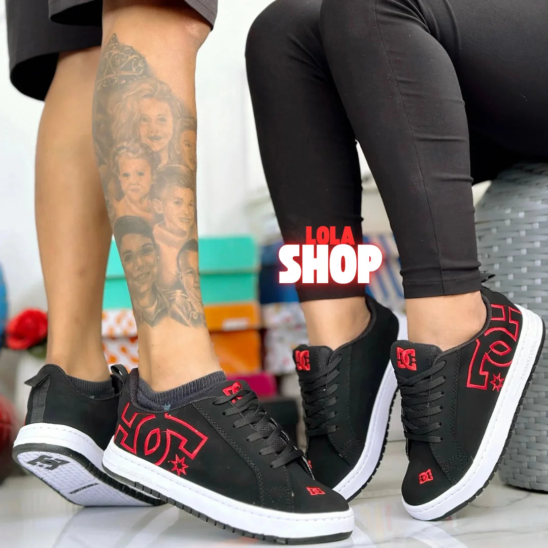 DC COURT GRAFFIK: HIGH QUALITY UNISEX + OBSEQUIO PAR ADICIONAL CORDONES + 50% DESCUENTO Y ENVIO GRATIS