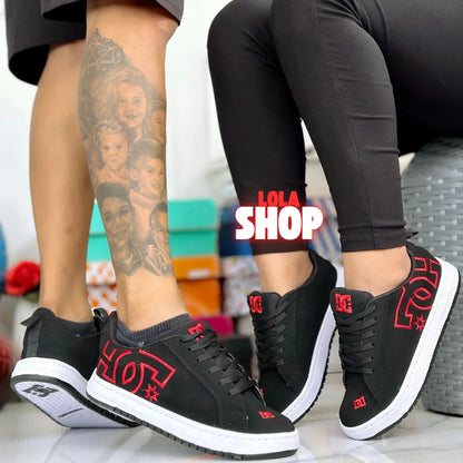 DC COURT GRAFFIK: HIGH QUALITY UNISEX + OBSEQUIO PAR ADICIONAL CORDONES + 50% DESCUENTO Y ENVIO GRATIS