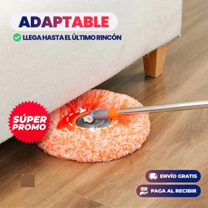 TRAPERO FREGONA MÁGICA + OBSEQUIO CUBETA CON TAMBOR METÁLICO