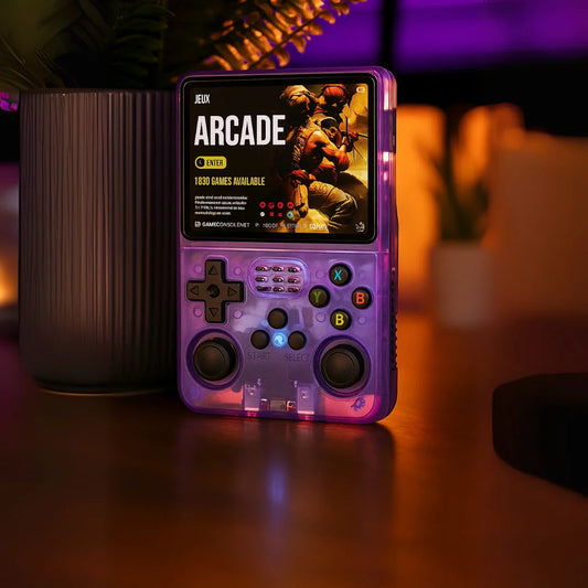 CONSOLA RETRO R36S ORIGINAL + ALMACENAMIENTO 64GB + 15 MIL JUEGOS 🔥