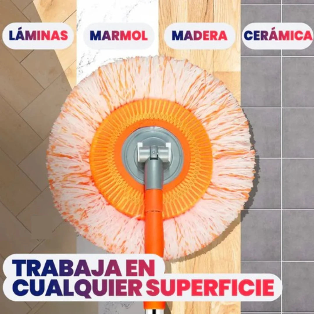 TRAPERO FREGONA MÁGICA + OBSEQUIO CUBETA CON TAMBOR METÁLICO