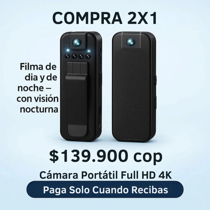 Cámara Full HD 4K Profesional – Compra 2X1 🔥